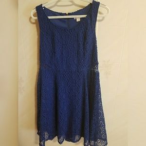 Blue Lace Dress